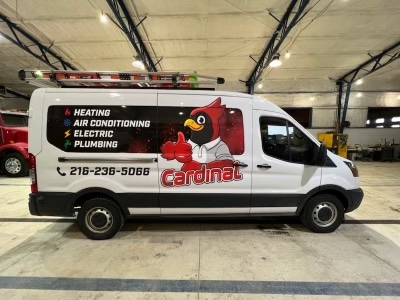 Cardinal Heating, Air Conditioning, Electric & Plumbing 44126 Van