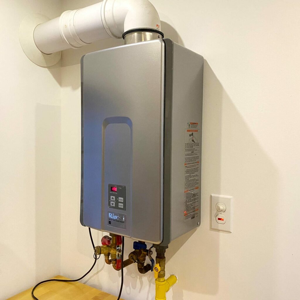 Tankless water heater