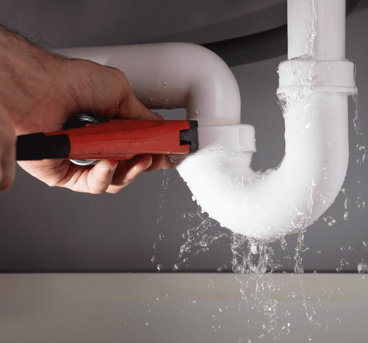 Detect a plumbing leak