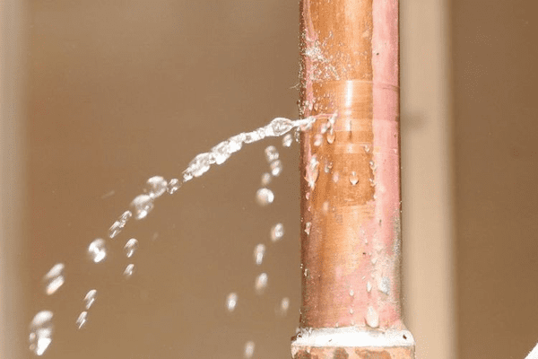 detect a plumbing leak